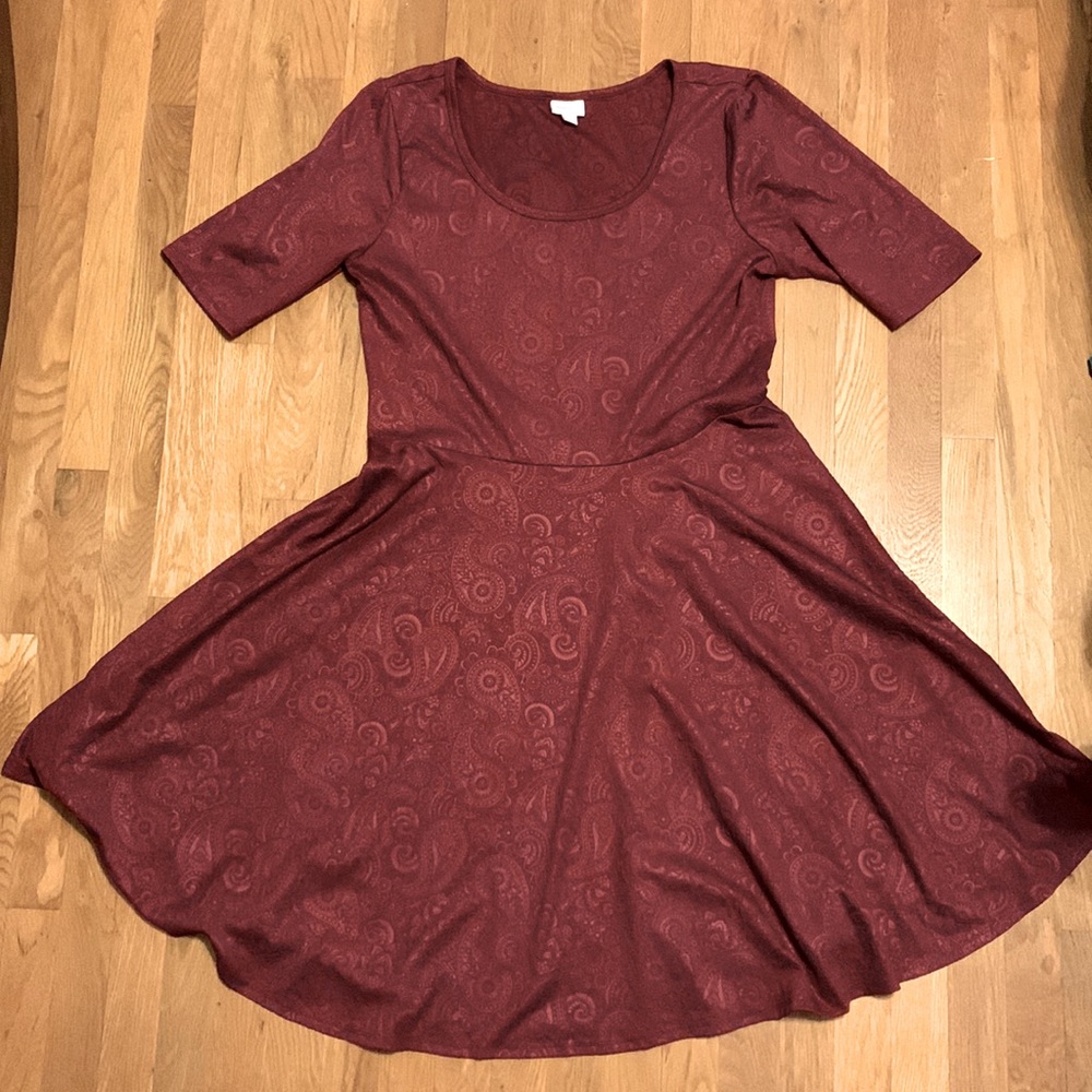 Lularoe size 3xl dress paisley print